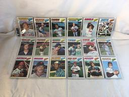 Lot of 18 Pcs Collector Vintage  MLB Baseball  Sport Trading Assorted Cards & Players - See Photos