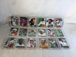 Lot of 18 Pcs Collector Vintage  NFL Football Sport Trading Assorted Cards & Players - See Photos