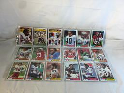 Lot of 18 Pcs Collector Vintage  NFL Football Sport Trading Assorted Cards & Players - See Photos