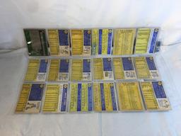 Lot of 18 Pcs Collector Vintage  MLB Baseball  Sport Trading Assorted Cards & Players - See Photos