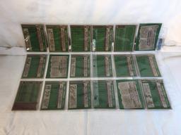 Lot of 18 Pcs Collector Vintage  MLB Baseball  Sport Trading Assorted Cards & Players - See Photos