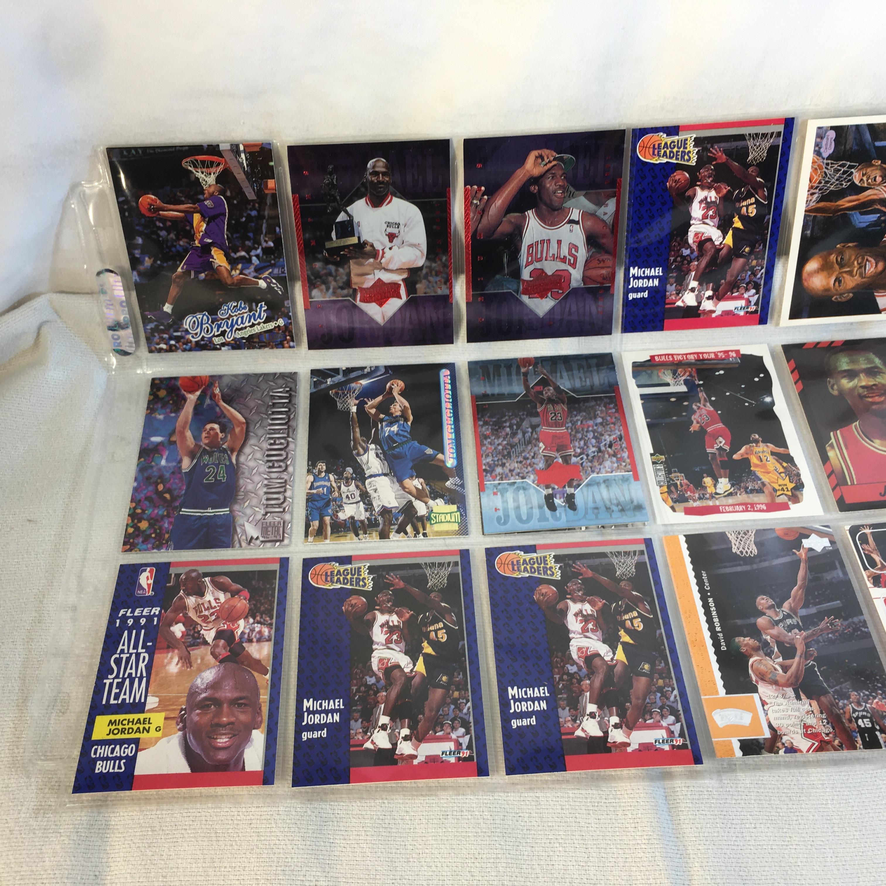 Lot of 18 Pcs Collector Modern NBA Basketball Sport Trading Assorted Cards and Players -See Photos