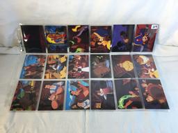 Lot of 18 Pcs Collector Modern Assorted Disney Characters Trading Game Cards - See Pictures