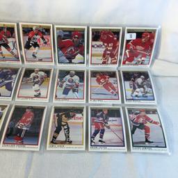 Lot of 18 Pcs Collector Modern NHL Hockey Sport Trading Assorted Cards and Players - See Photos