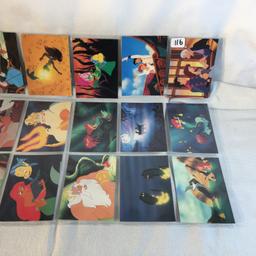 Lot of 18 Pcs Collector Modern Assorted Disney Characters Trading Game Cards - See Pictures