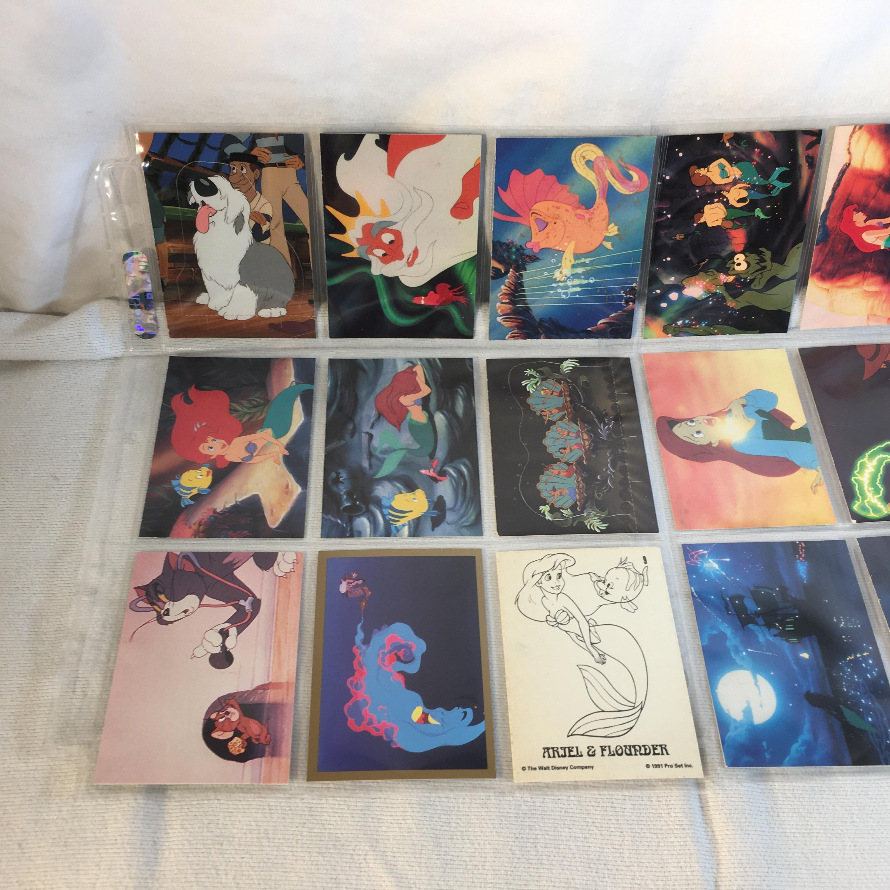 Lot of 18 Pcs Collector Modern Assorted Disney Characters Trading Game Cards - See Pictures