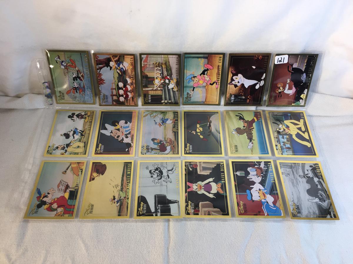 Lot of 18 Pcs Collector Modern Assorted Disney Characters Trading Game Cards - See Pictures