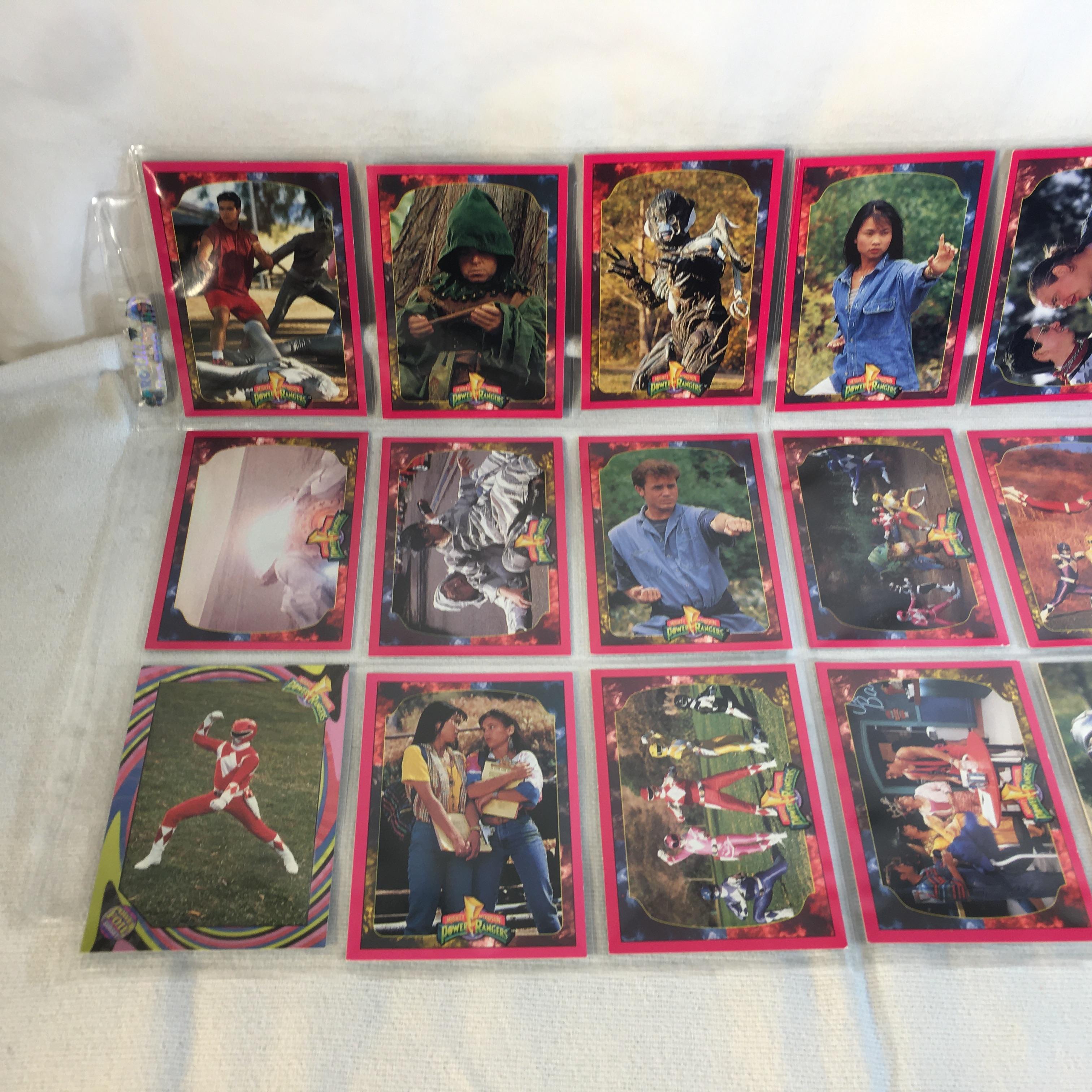 Lot of 18 Pcs Collector Modern Assorted Power Rangers Trading Game Cards - SEE Pictures