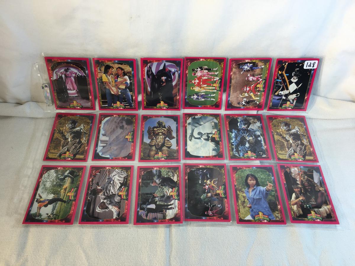 Lot of 18 Pcs Collector Modern Assorted Power Rangers Trading Game Cards - SEE Pictures