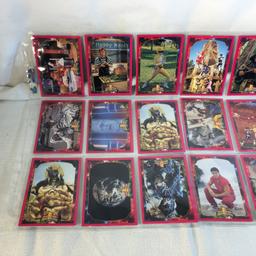 Lot of 18 Pcs Collector Modern Assorted Power Rangers Trading Game Cards - SEE Pictures