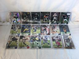 Lot of 18 Pcs Collector Modern NFL Football Sport Trading Assorted Cards and Players -See Pictures