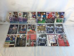 Lot of 18 Pcs Collector Modern NFL Football Sport Trading Assorted Cards and Players -See Pictures