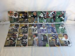 Lot of 18 Pcs Collector Modern NFL Football Sport Trading Assorted Cards and Players -See Pictures