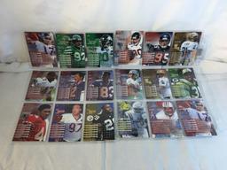 Lot of 18 Pcs Collector Modern NFL Football Sport Trading Assorted Cards and Players -See Pictures