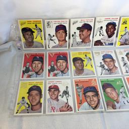 Lot of 18 Pcs Collector Modern MLB Baseball Sport Trading Assorted Cards and Players - See Photos