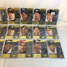 Lot of 18 Pcs Collector Modern MLB Baseball Sport Trading Assorted Cards and Players - See Photos