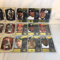 Lot of 18 Pcs Collector Modern MLB Baseball Sport Trading Assorted Cards and Players - See Photos