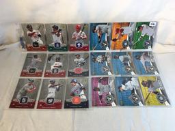 Lot of 18 Pcs Collector Modern MLB Baseball Sport Trading Assorted Cards and Players - See Photos