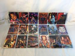 Lot of 18 Pcs Collector Modern Assorted DC and Marvel Super Heroes Trading Game Cards -See Photos