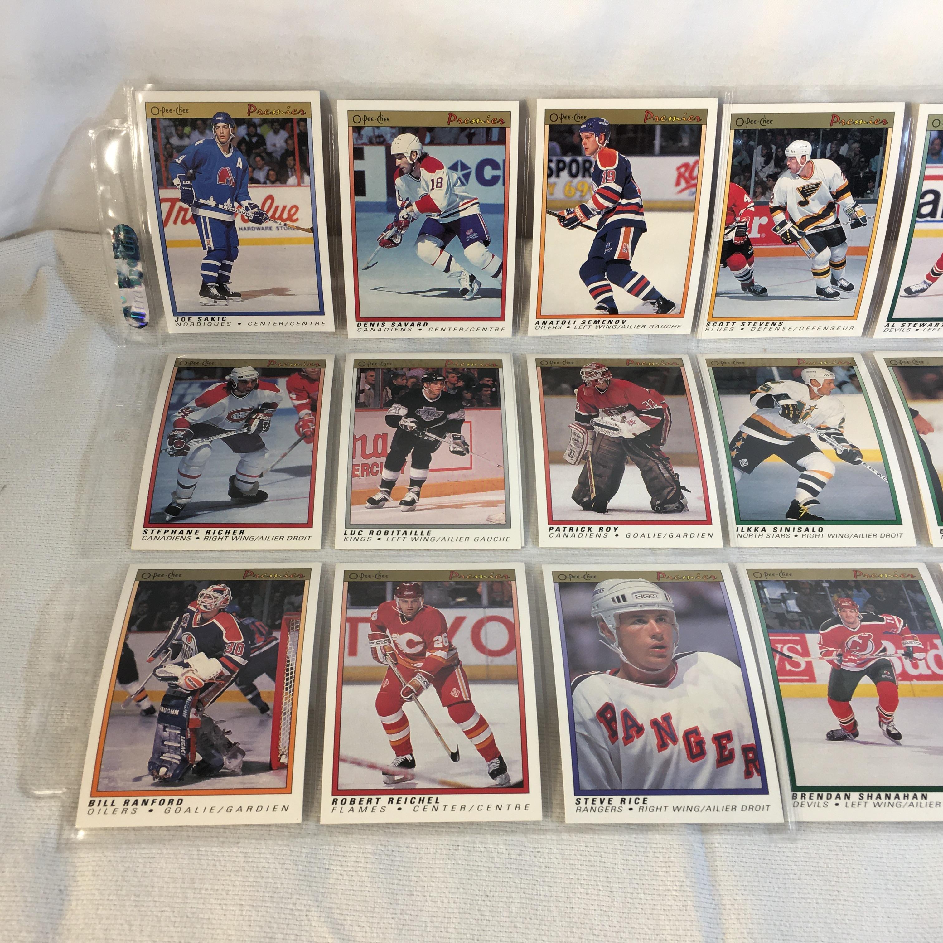 Lot of 18 Pcs Collector Modern NHL Hockey Sport Trading Assorted Cards and Players - See Photos