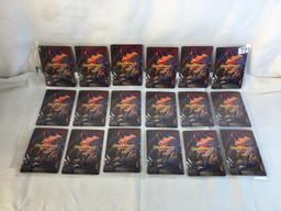 Lot of 18 Pcs Collector Modern Assorted DC and Marvel Super Heroes Trading Game Cards -See Photos