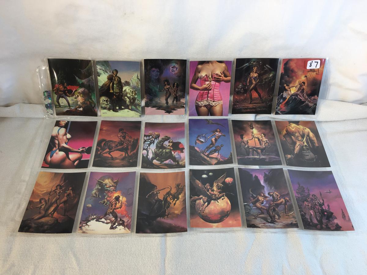 Lot of 18 Pcs Collector Modern Boris Assorted Trading Game Cards - See Pictures