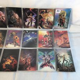 Lot of 18 Pcs Collector Modern Boris Assorted Trading Game Cards - See Pictures