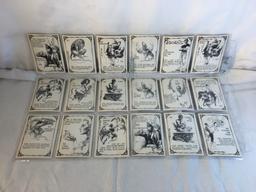 Lot of 18 Pcs Collector Modern Boris Assorted Trading Game Cards - See Pictures