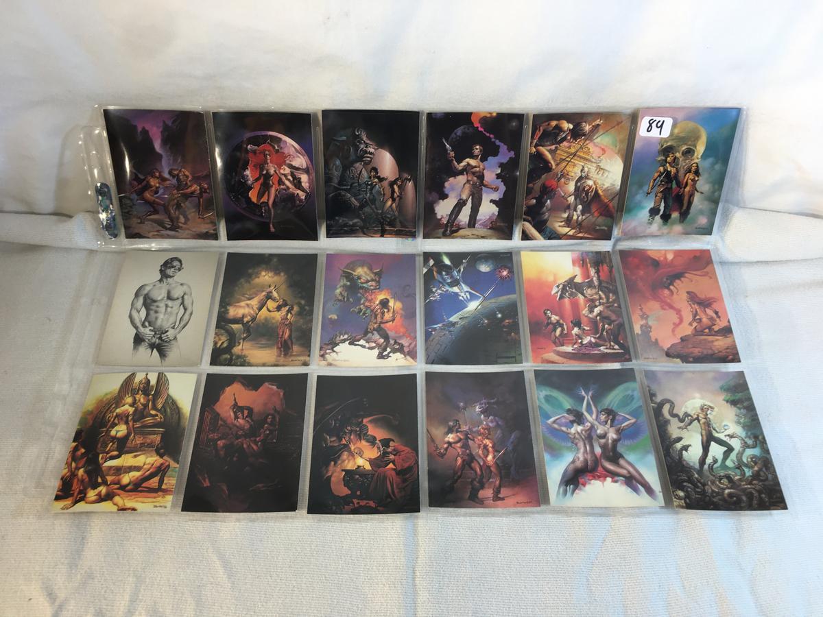 Lot of 18 Pcs Collector Modern Boris Assorted Trading Game Cards - See Pictures