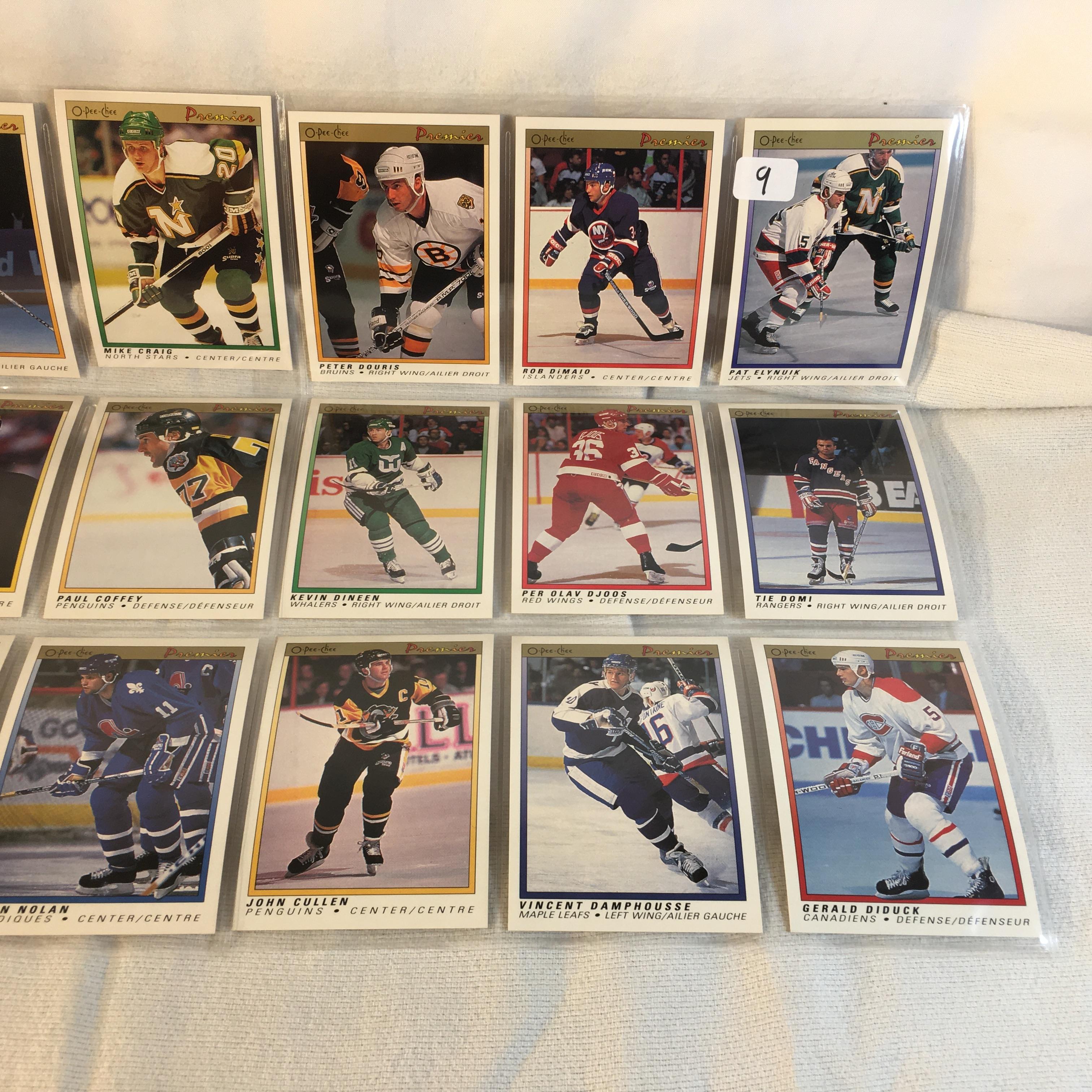 Lot of 18 Pcs Collector Modern NHL Hockey Sport Trading Assorted Cards and Players - See Photos