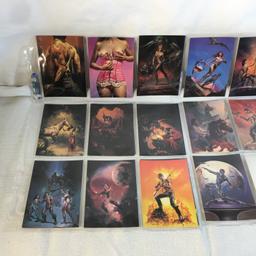 Lot of 18 Pcs Collector Modern Boris Assorted Trading Game Cards - See Pictures