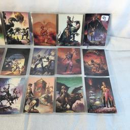 Lot of 18 Pcs Collector Modern Boris Assorted Trading Game Cards - See Pictures