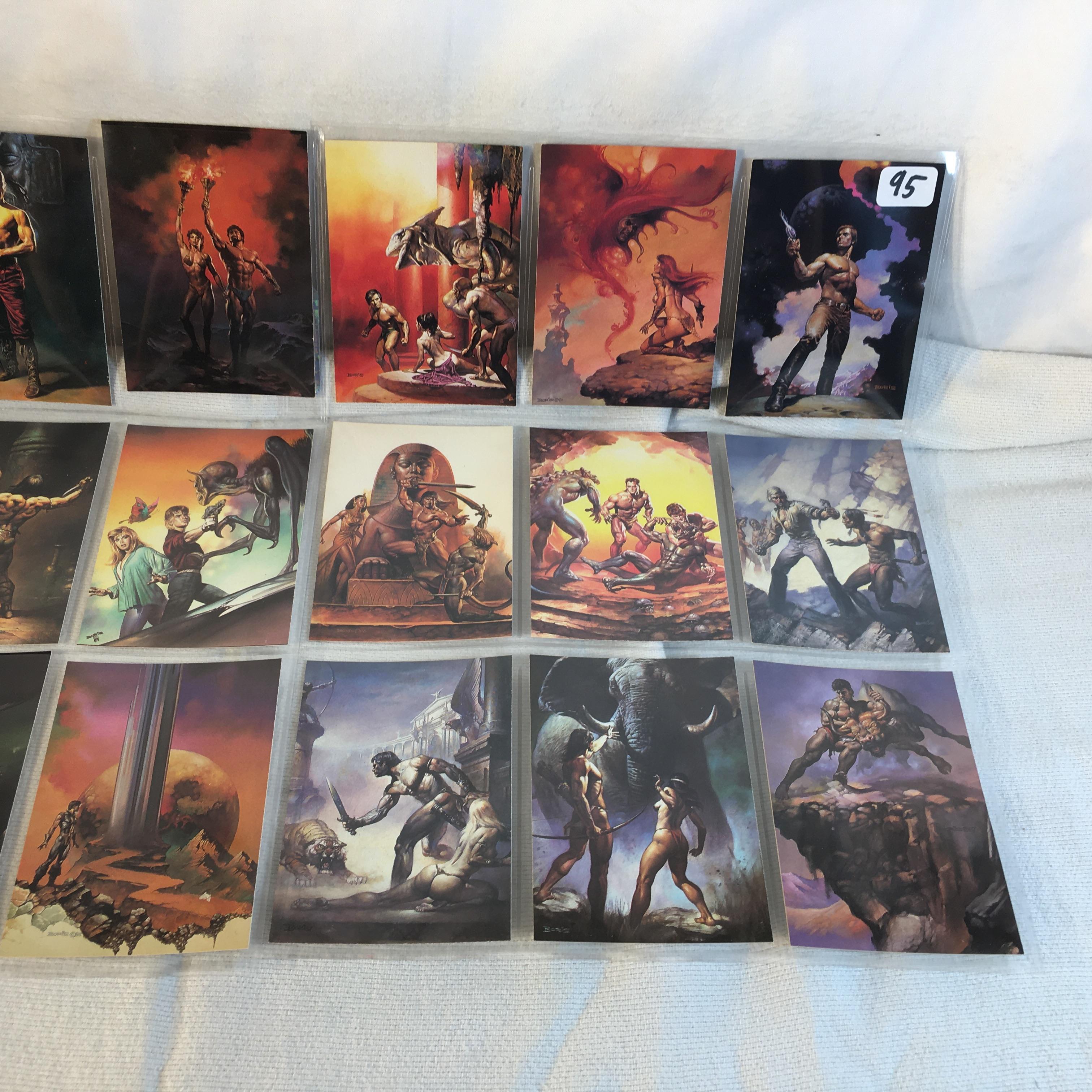 Lot of 18 Pcs Collector Modern Boris Assorted Trading Game Cards - See Pictures