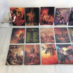 Lot of 18 Pcs Collector Modern Boris Assorted Trading Game Cards - See Pictures