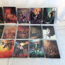 Lot of 18 Pcs Collector Modern Boris Assorted Trading Game Cards - See Pictures