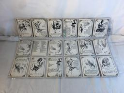 Lot of 18 Pcs Collector Modern Boris Assorted Trading Game Cards - See Pictures