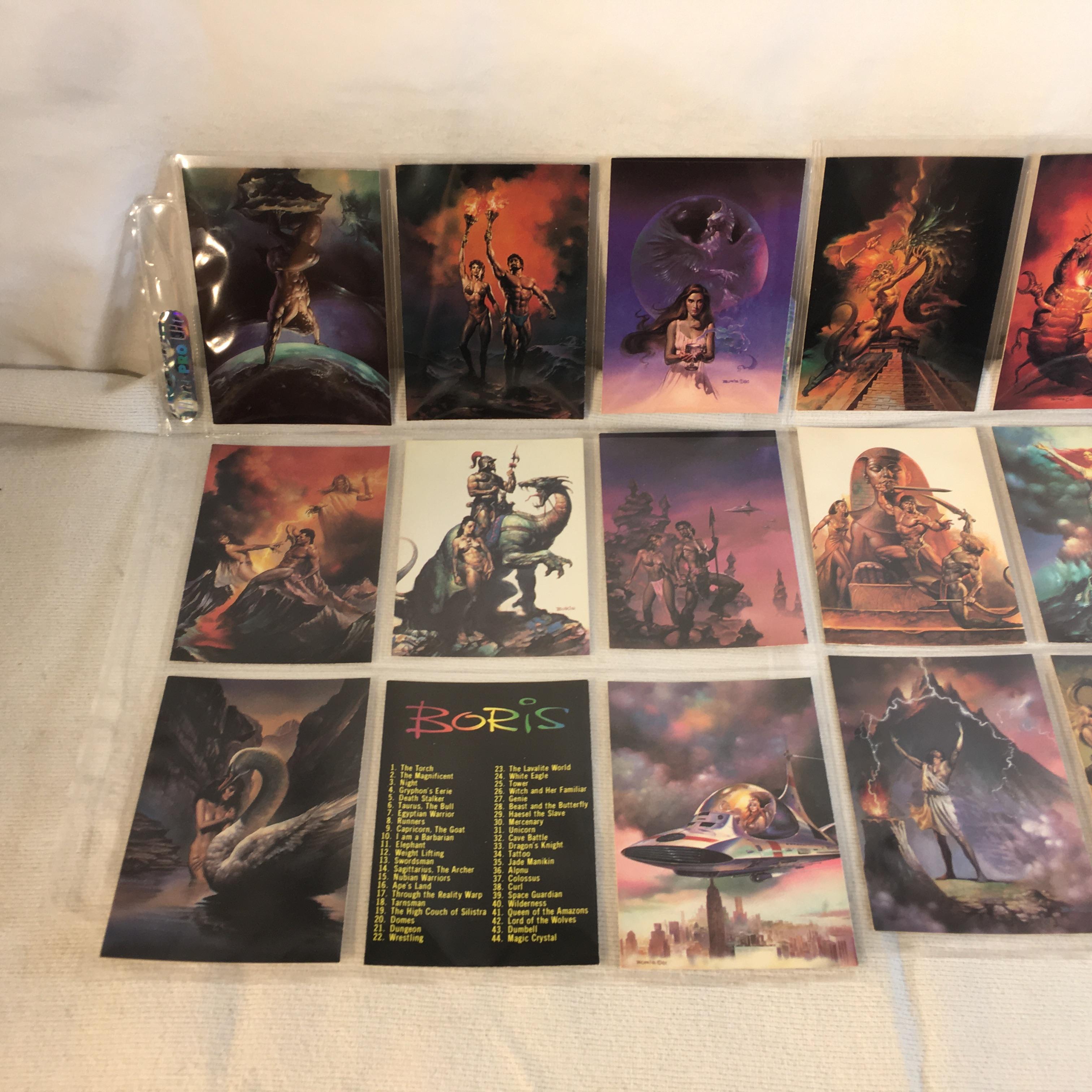 Lot of 18 Pcs Collector Modern Boris Assorted Trading Game Cards - See Pictures