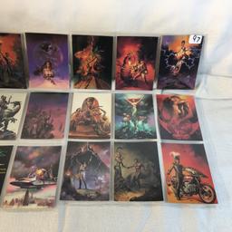 Lot of 18 Pcs Collector Modern Boris Assorted Trading Game Cards - See Pictures