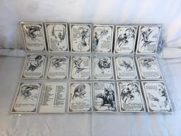 Lot of 18 Pcs Collector Modern Boris Assorted Trading Game Cards - See Pictures