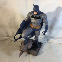 DC Direct Batman Hand-Painted Cold-Cast Porcelain Statue Measures:11.1/2"T x6.5"W x7.1/4"Deep