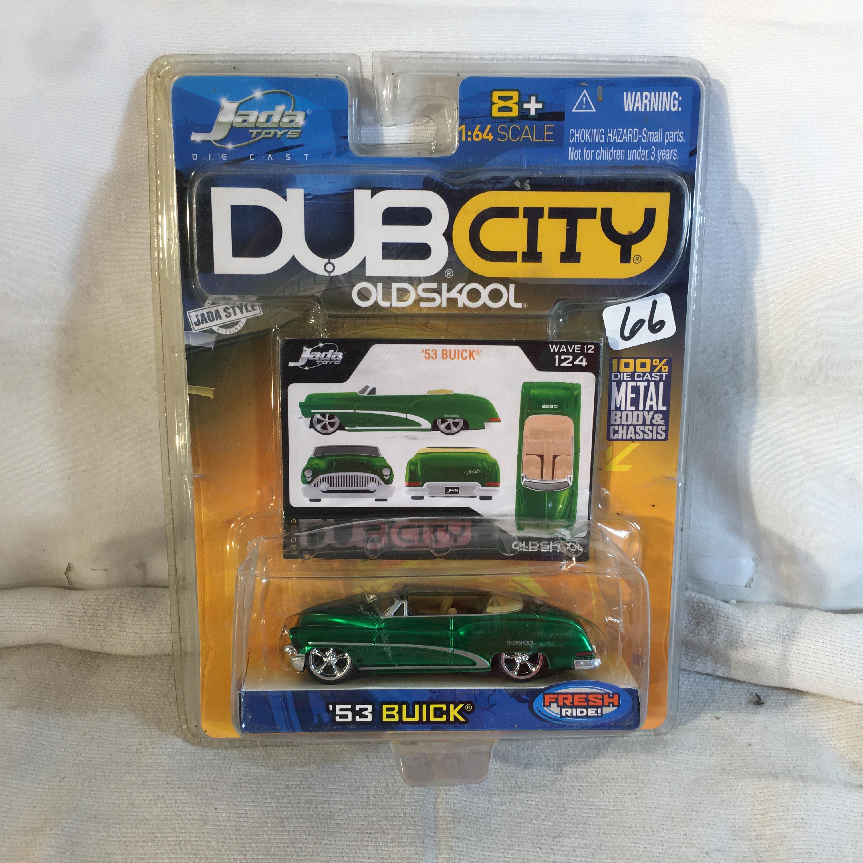 NIP Collector Jada Toys Dub City Oldskool '53 Buick Fresh Ride 100% Die Cast Metal Body Chassis