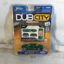 NIP Collector Jada Toys Dub City Oldskool '53 Buick Fresh Ride 100% Die Cast Metal Body Chassis