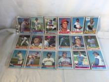 Lot of 18 Pcs Collector Vintage  MLB Baseball  Sport Trading Assorted Cards & Players - See Photos