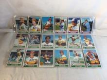 Lot of 18 Pcs Collector Vintage  MLB Baseball  Sport Trading Assorted Cards & Players - See Photos