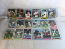 Lot of 18 Pcs Collector Vintage  MLB Baseball  Sport Trading Assorted Cards & Players - See Photos