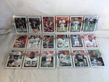 Lot of 18 Pcs Collector Vintage  NFL Football Sport Trading Assorted Cards & Players - See Photos