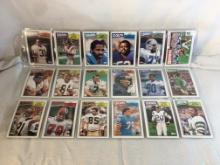 Lot of 18 Pcs Collector Vintage  NFL Football Sport Trading Assorted Cards & Players - See Photos