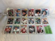 Lot of 18 Pcs Collector Vintage  NFL Football Sport Trading Assorted Cards & Players - See Photos