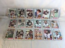 Lot of 18 Pcs Collector Vintage  NFL Football Sport Trading Assorted Cards & Players - See Photos