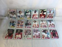 Lot of 18 Pcs Collector Vintage  NFL Football Sport Trading Assorted Cards & Players - See Photos